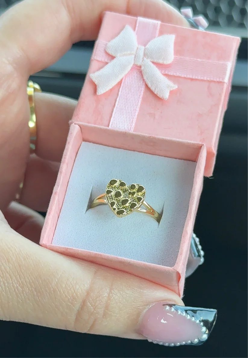 Heart Nugget Ring