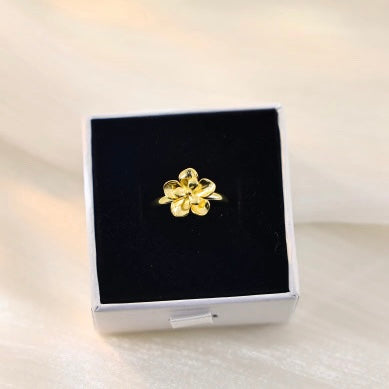 Plumeria Flower Ring